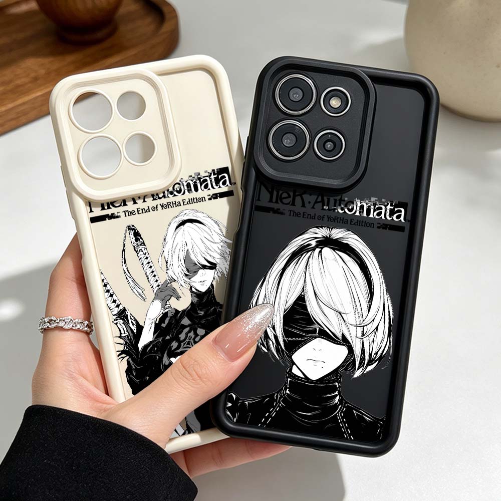 Phone Cases Silicone - Coque de téléphone NieR Automata Anime