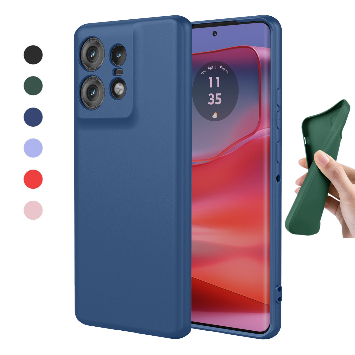 Phone Cases Moto G 2025 - Coque en silicone pour Motorola G05