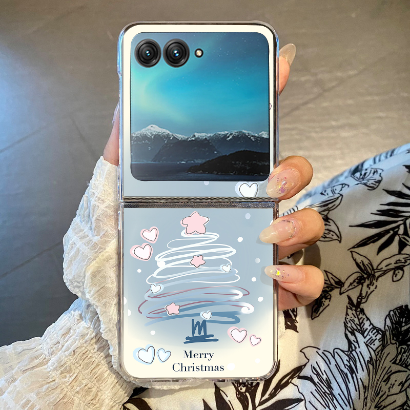 Phone Cases For Motorola - Coque à motifs d'arbre de noël