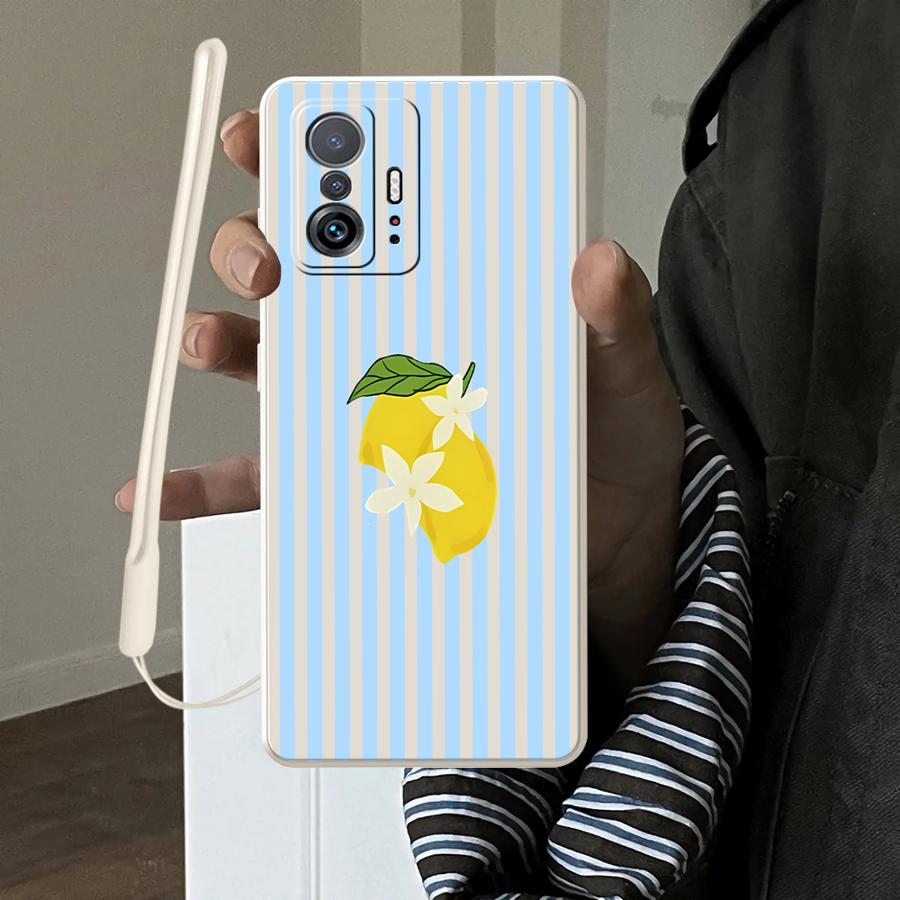 Phone Cases Xiaomi - Coque à motif de rayures fraîches