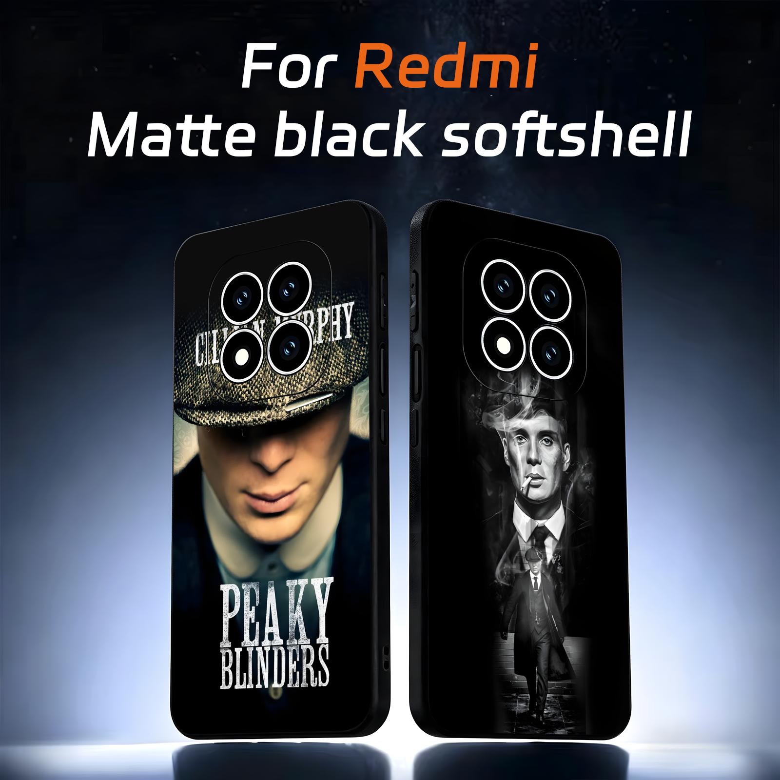 Phone Cases Xiaomi - Coque de téléphone noire souple Thomas