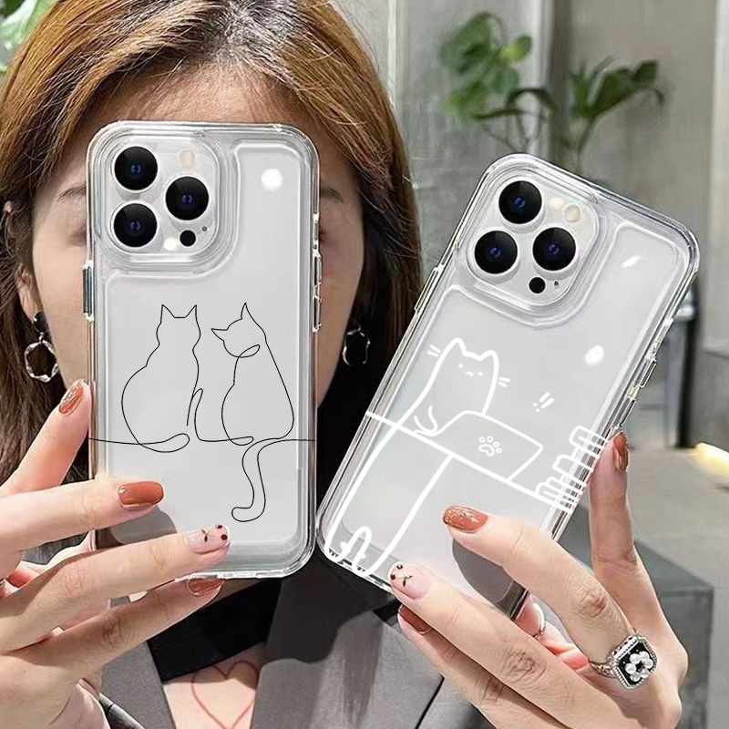 Phone Cases For Iphone 15 - Coque de téléphone anti-chute avec motif