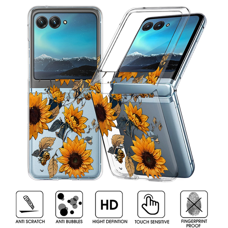 Phone Cases For Motorola - Coque de téléphone transparente à motif