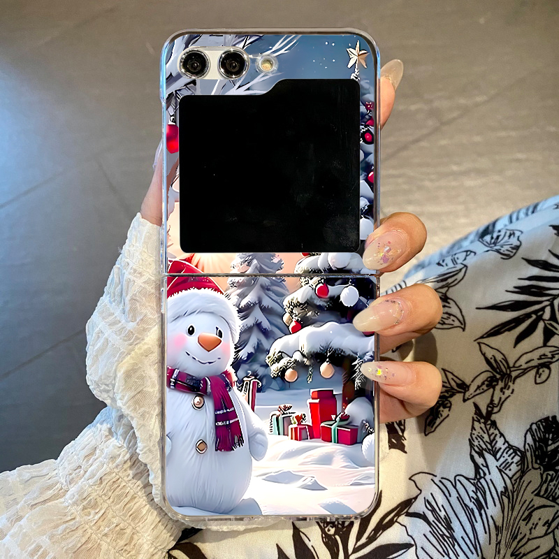 Phone Cases Z Flip 6 - Coque de téléphone de Noël avec