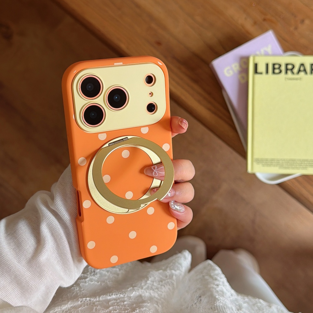 Phone Cases With Stand - INS Polka Dot Magnétique 360 °