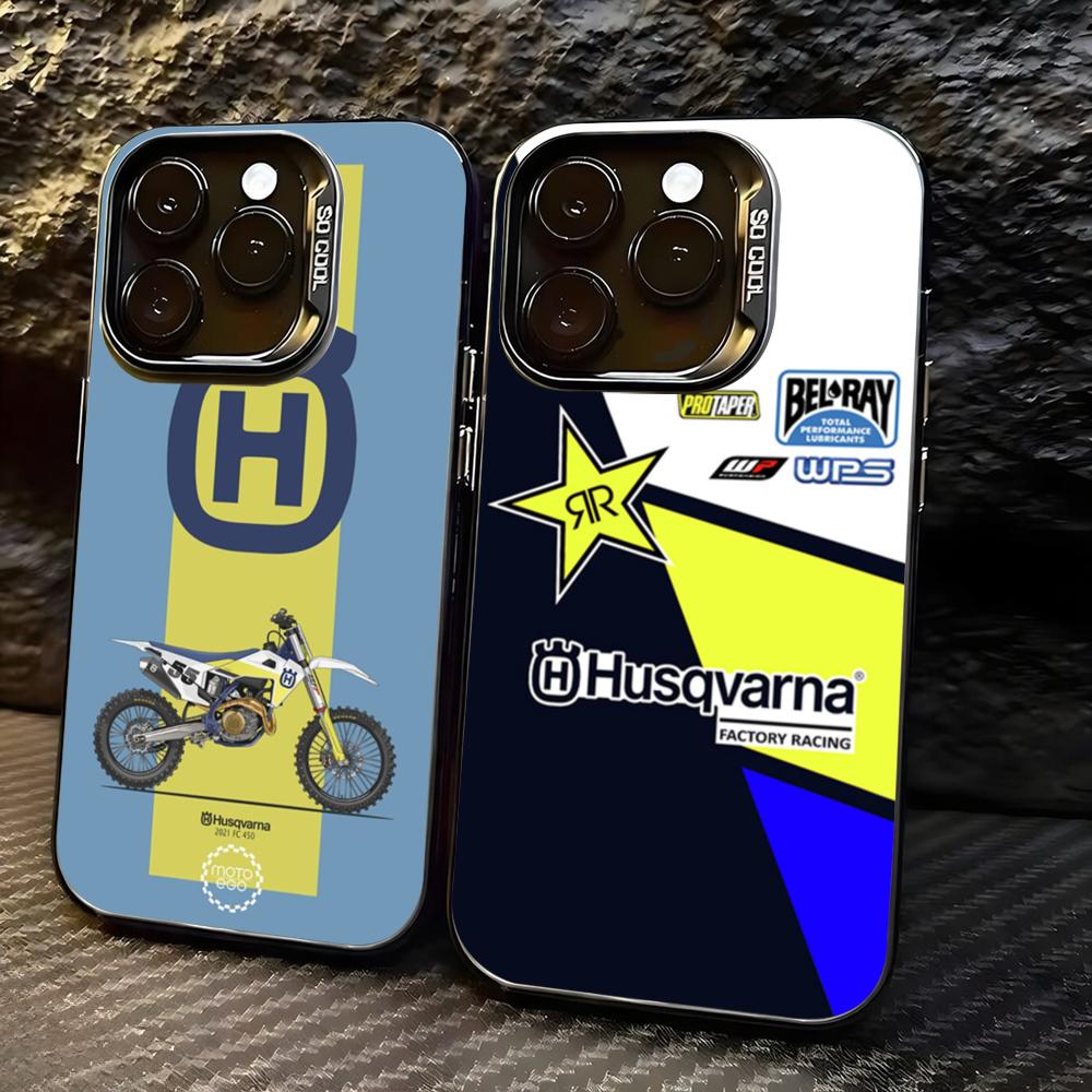 Phone Cases For Iphone 15 - Coque de téléphone H-Husqvarnaes-S pour moto,