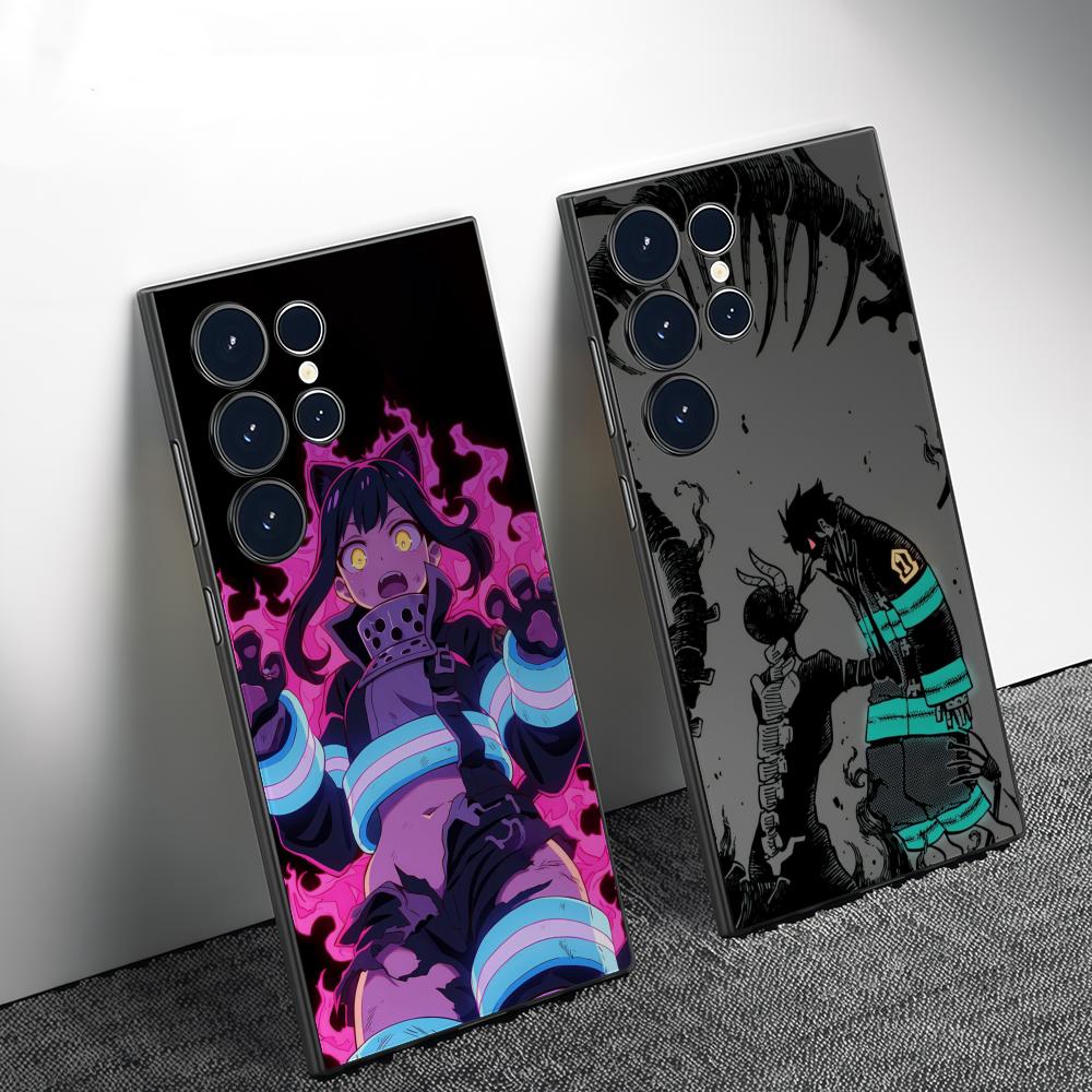 Phone Cases Samsung S25 - Coque de téléphone Anime F-Fire Force,