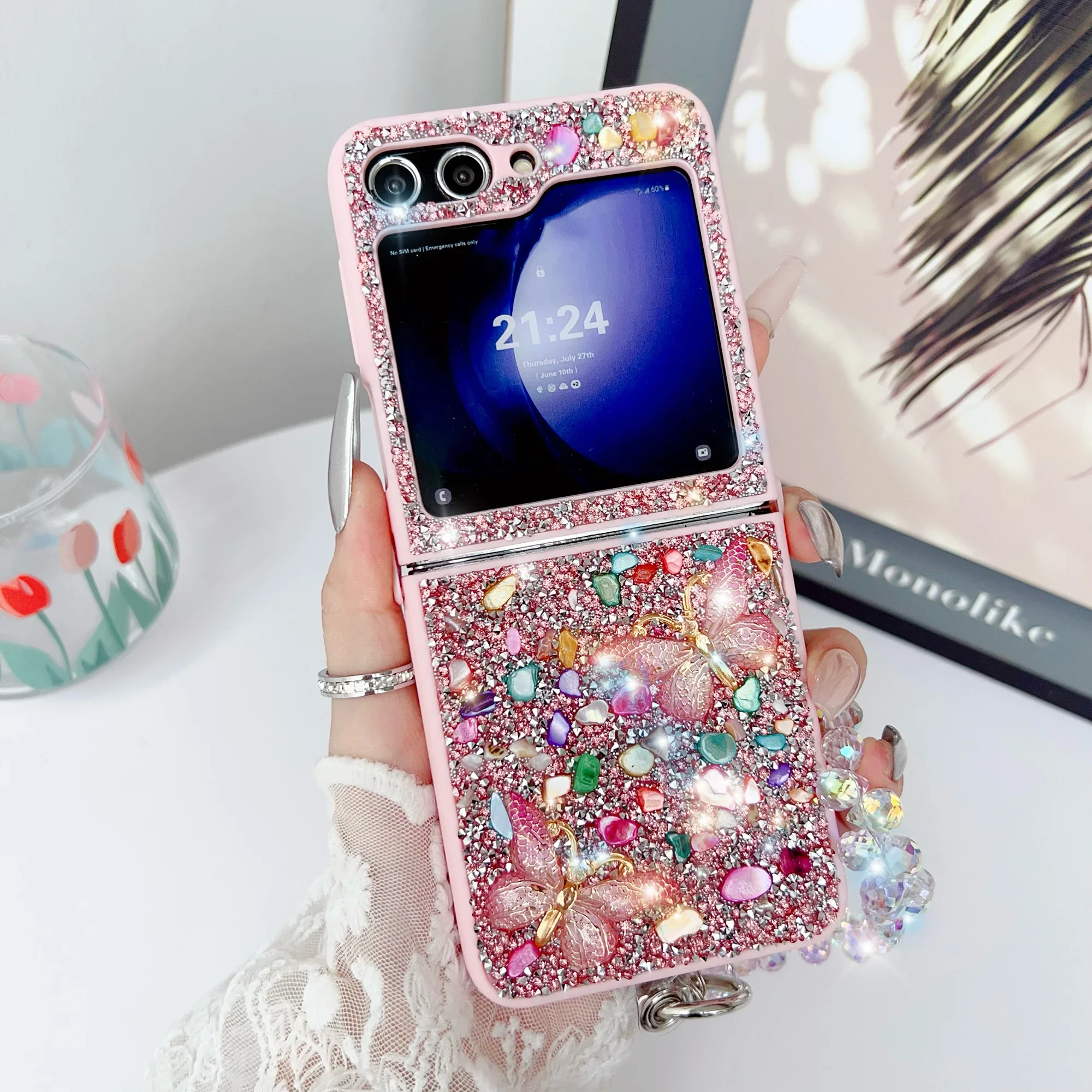 Phone Cases Cute - Coque de téléphone à paillettes de