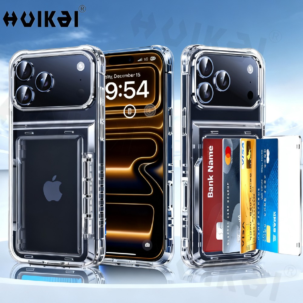 Slim Card Slot Case - Étui Portefeuille pour Cartes pour iPhone