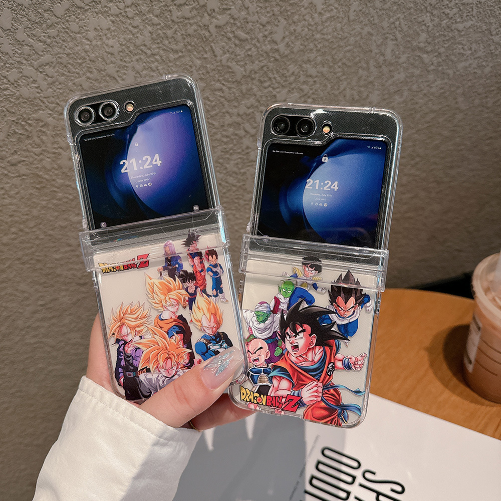 Phone Cases Z Flip 6 - Coque de téléphone transparente en TPU