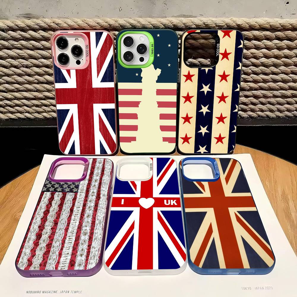 Phone Cases Uk - Coque de téléphone avec drapeau britannique,
