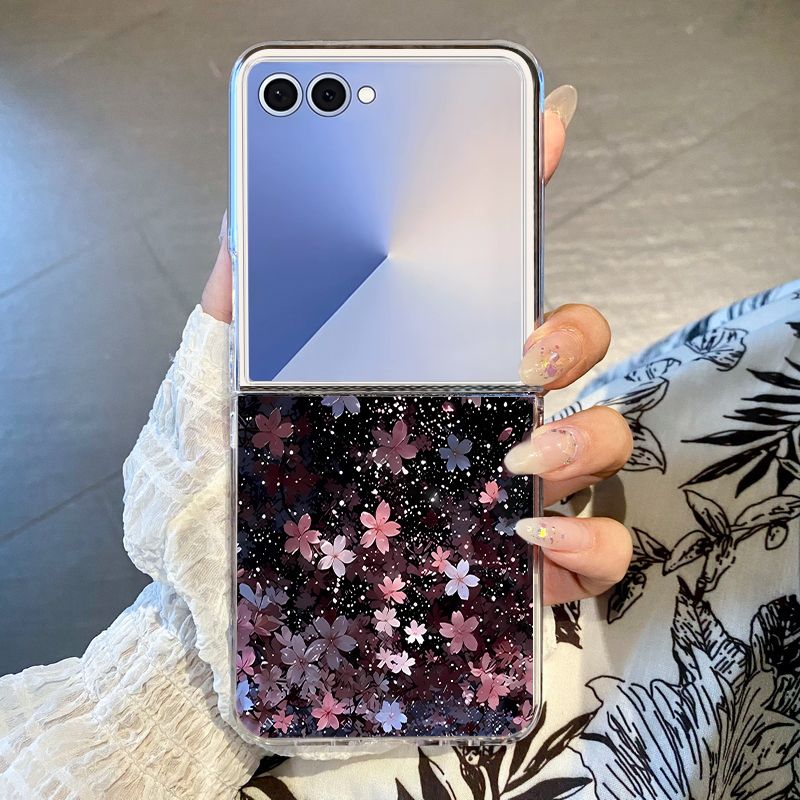 Phone Cases Z Fold 4 - Coque de téléphone en fleurs de