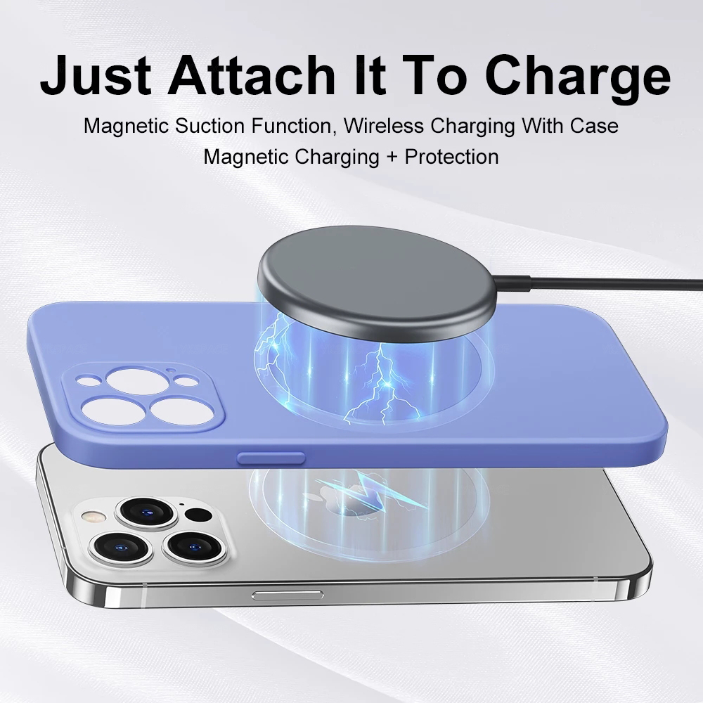 Coque magnétique en Silicone l - Phone Cases That Charge Your Phone avis et prix