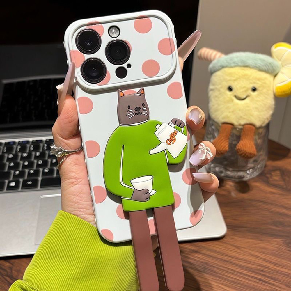 Coque de téléphone à pois mign - Phone Cases With Stand avis et prix