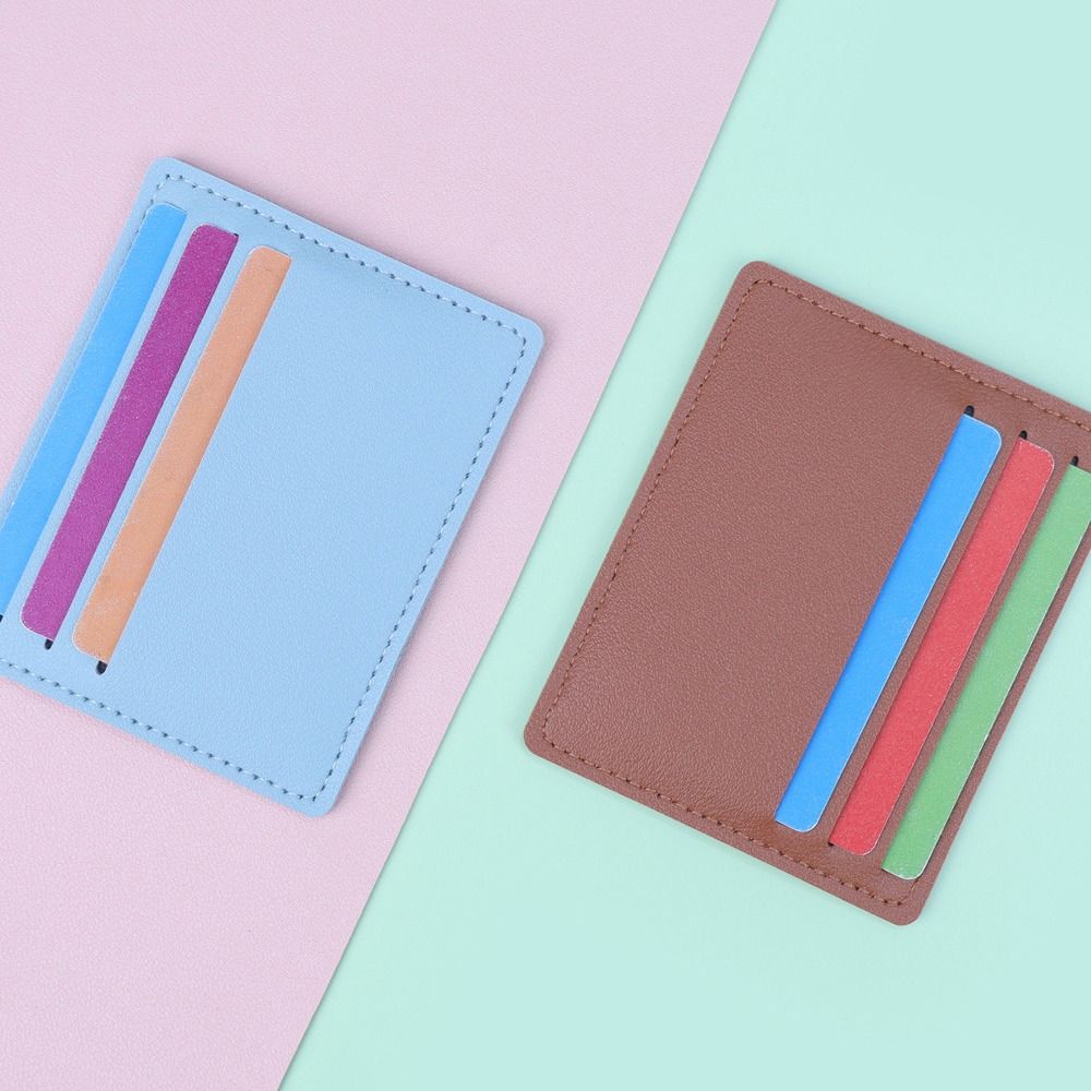 Nouveau porte-cartes en cuir P - Slim Card Slot Case avis et prix