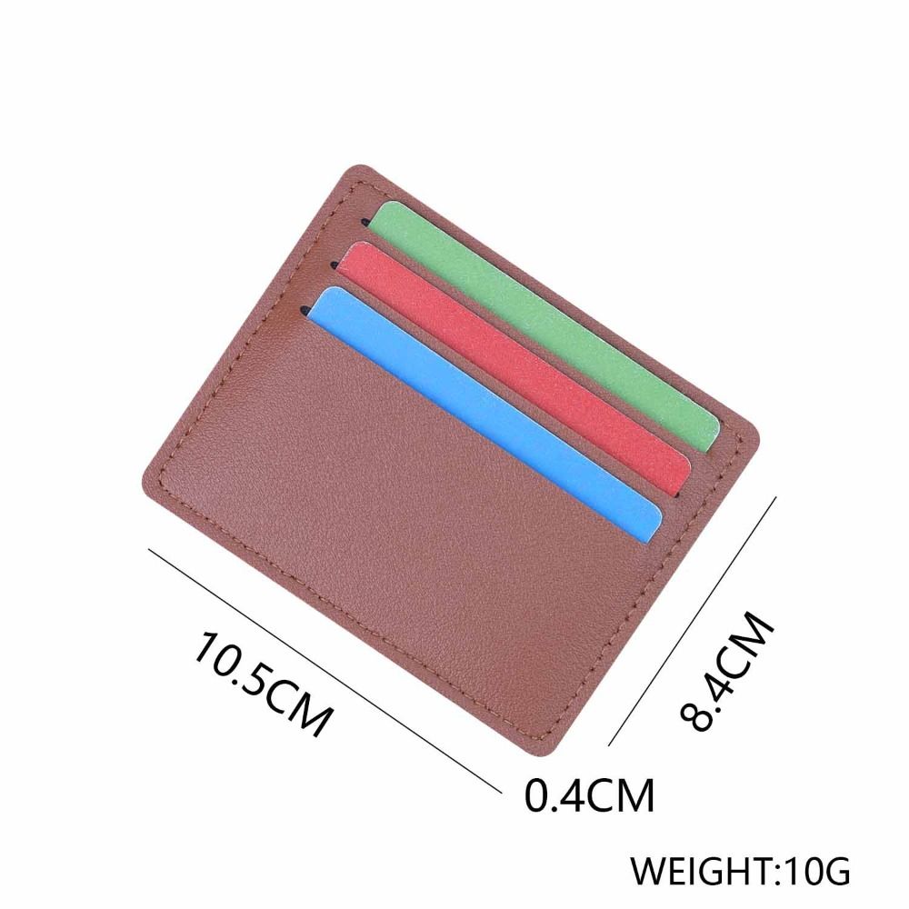Nouveau porte-cartes en cuir P - Slim Card Slot Case avis et prix