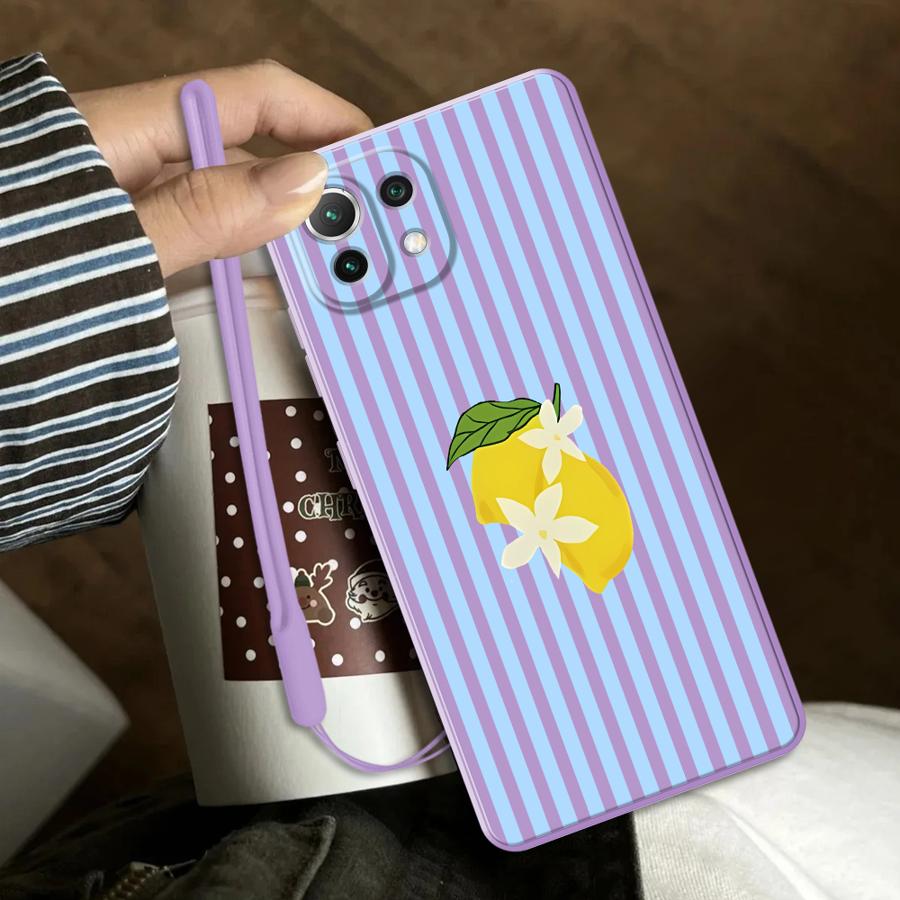 Coque à motif de rayures fraîc - Phone Cases Xiaomi avis et prix
