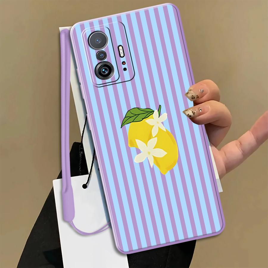 Coque à motif de rayures fraîc - Phone Cases Xiaomi avis et prix
