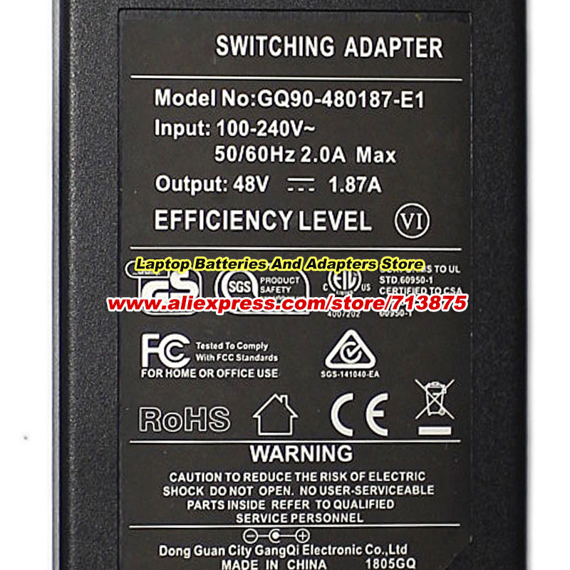 Adaptateur secteur 48V 1.87A 9 - Phone Cases Uk avis et prix