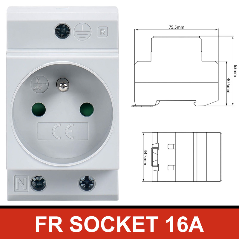 Prise modulaire sur Rail Din S - Phone Cases Uk avis et prix