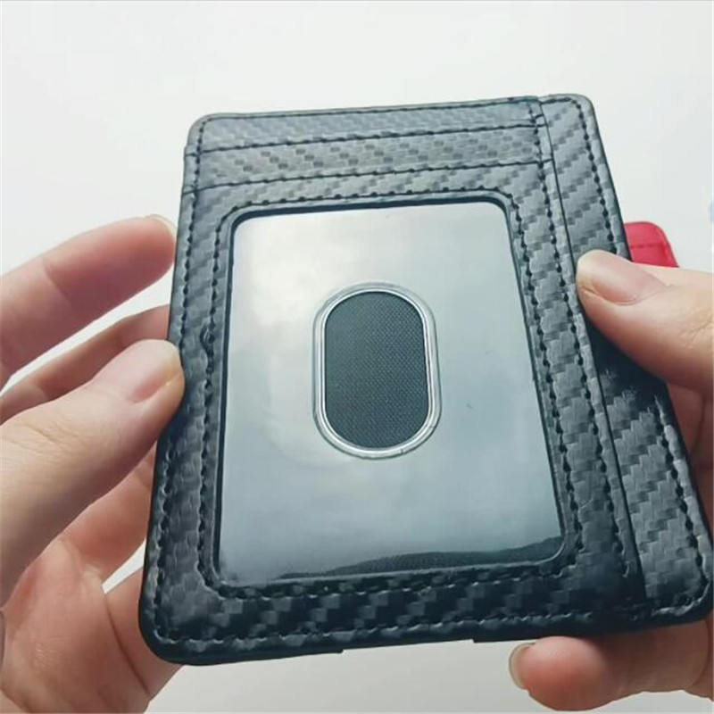 Portefeuille en cuir avec bloc - Slim Card Slot Case avis et prix
