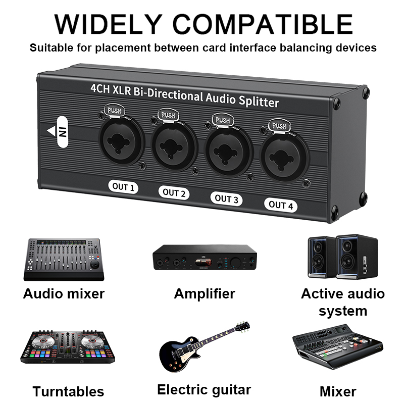 Boîtier répartiteur audio XLR  - Phone Cases Uk avis et prix