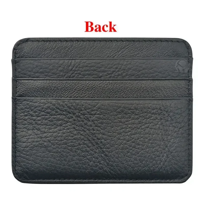 Nouveau mince en cuir véritabl - Slim Card Slot Case avis et prix