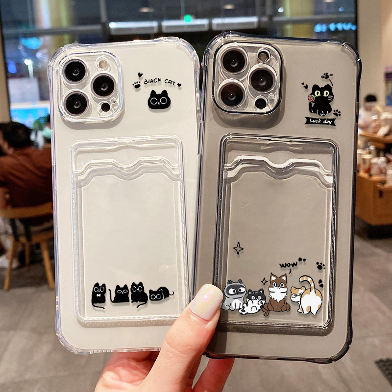 Coque de téléphone chat noir m - Phone Cases Cute Iphone 14 avis et prix