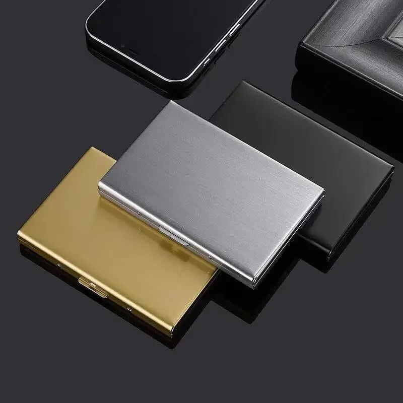 10 fentes en acier inoxydable  - Slim Card Slot Case avis et prix