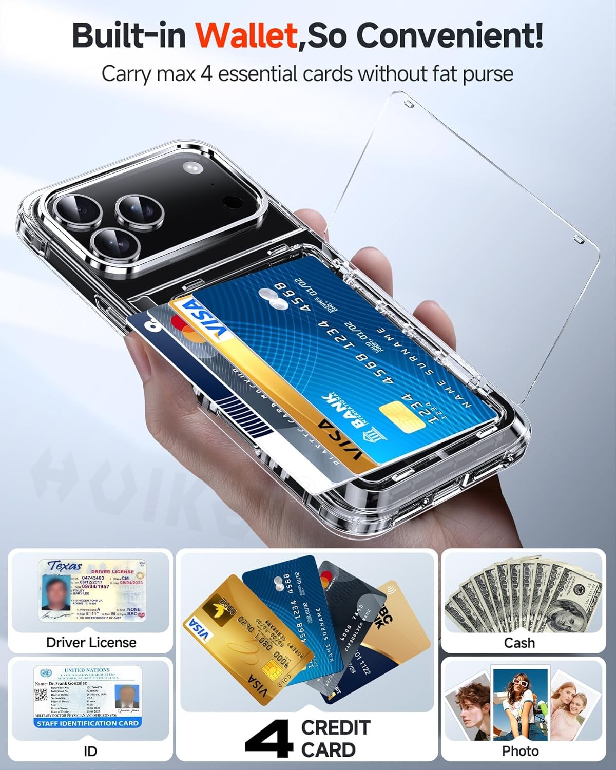 Étui pour iPhone 17 Pro Max 17 - Slim Card Slot Case avis et prix