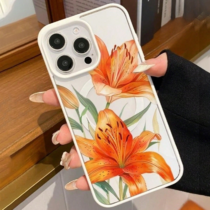 Coque magnétique à motif fleur - Phone Cases With Magsafe avis et prix